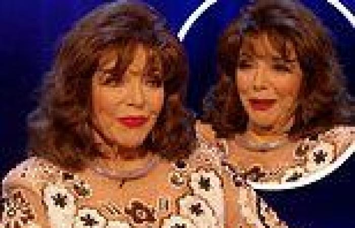 Joan Collins gets emotional and wows with cheeky quips on Piers Morgan Life ...
