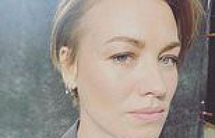 Yvonne Strahovski debuts a drastic new look after she cuts her hair into an ...