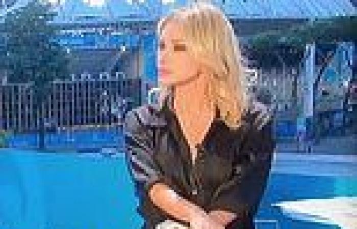 Italian TV host insists she was wearing underwear after Euro 2020 coverage goes ...