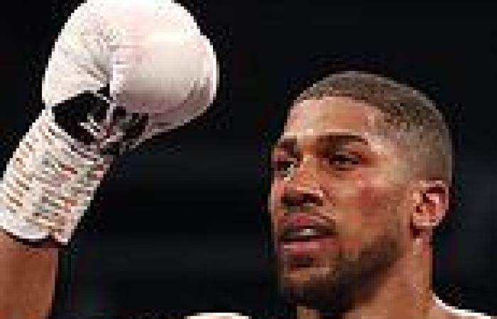 sport news Anthony Joshua fires back at Deontay Wilder by insisting heavyweight rival is ...