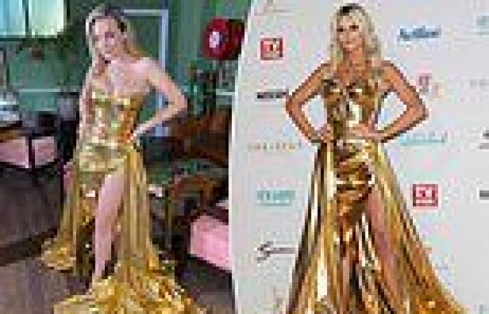 Abbie Chatfield dons THAT designer gown that Sophie Monk wore to The Logies