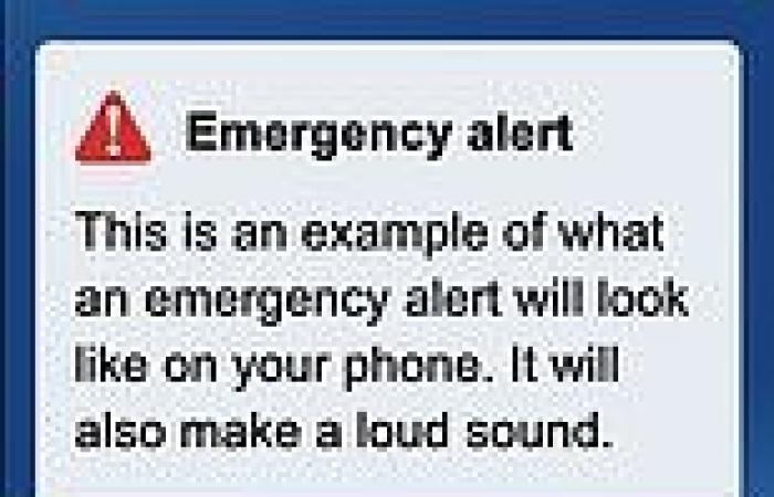 Emergency alert test will be sent to mobiles across the UK