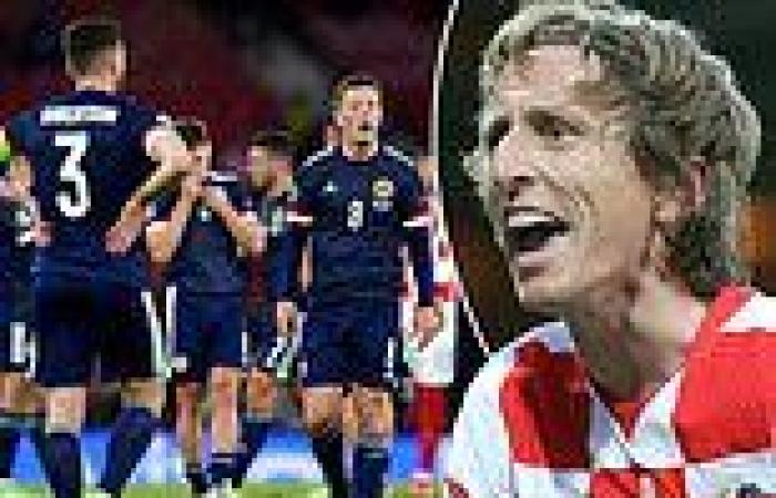 sport news Scotland were beaten by pure genius of Luka Modric... the Tartan Army's exit ...