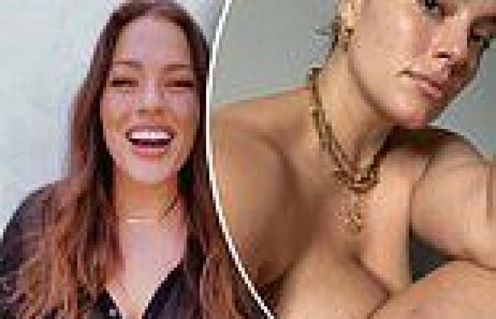 Ashley Graham proves to be a champion of body positivity by stripping down for ...