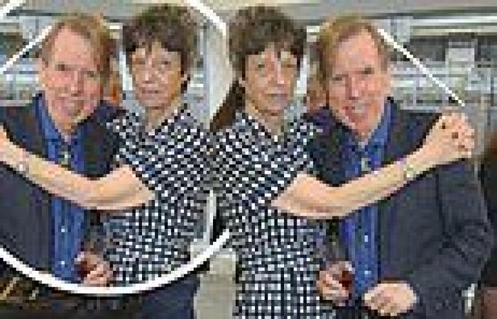 Timothy Spall joins stylish wife Shane at his first solo art exhibition Out Of ...