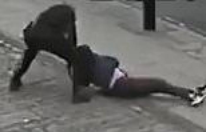 VIDEO: Violent robber grabs woman and pins her to the floor to steal necklace ...