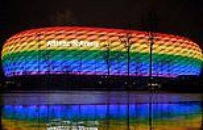 sport news UEFA infuriate football fans after claiming ban on Munich rainbow colours light ...