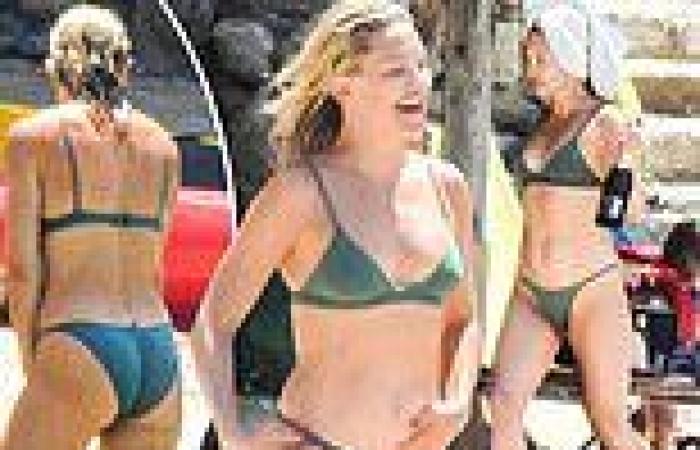 Kate Hudson, 42, flaunts her incredible bikini body in Greece while enjoying ...