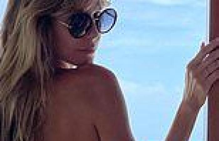 Heidi Klum, 48, shares racy topless photos in a thong bikini as taken by ...