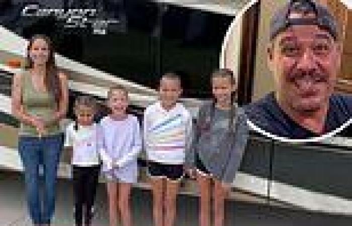 Rob Mariano and his wife Amber take their four children on the epic summer RV ...