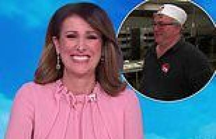 Sunrise host Natalie Barr loses it over baker's true blue Aussie response to a ...