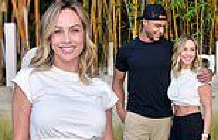 Bachelorette star Clare Crawley shows off abs in white cropped top with Dale ...