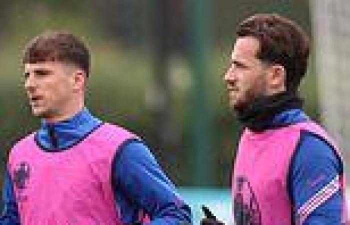 sport news Euro 2020: Mason Mount and Ben Chilwell train at a 'private location' away from ...
