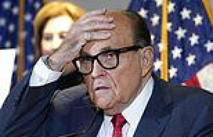 New York SUSPENDS Rudy Giuliani's law license for backing Trump's election ...