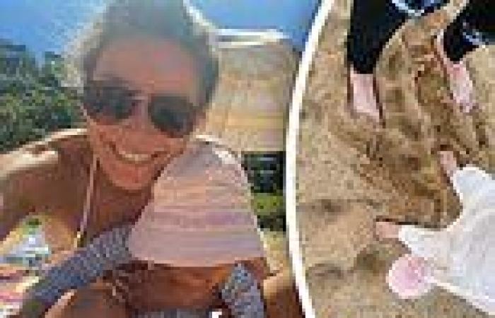 Jennifer Hawkins opens up her family album with daughter Frankie