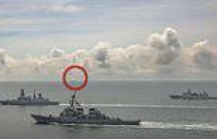 Russia threatens to BOMB any warship that sails too close to Crimea after Black ...