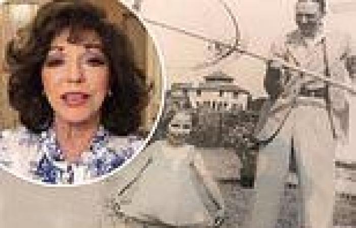 Joan Collins, 88, looks angelic in adorable childhood snap as late father ...