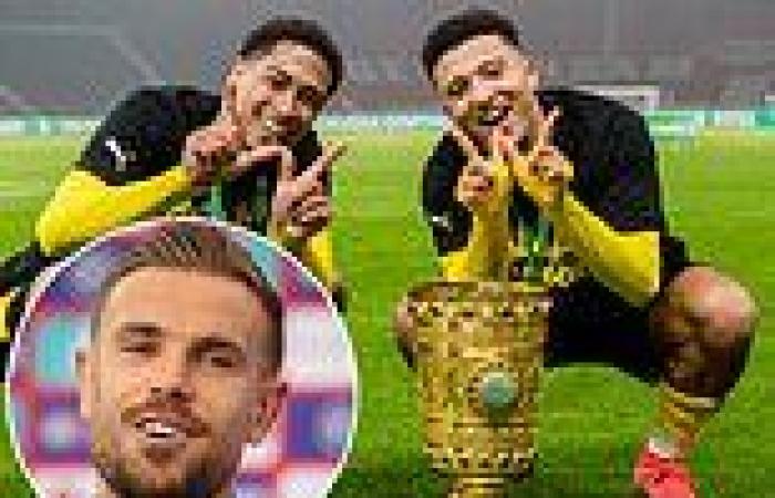 sport news Euro 2020: Henderson hopes England stars Bellingham and Sancho can share ...