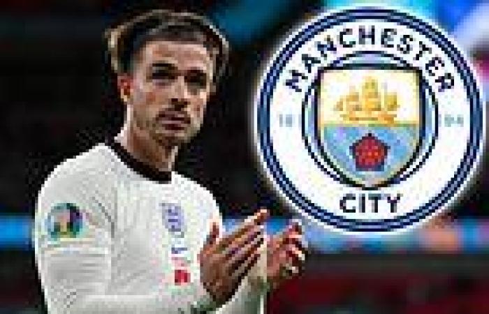 sport news Manchester City to CONFIRM £100MILLION move for Jack Grealish after Euro 2020