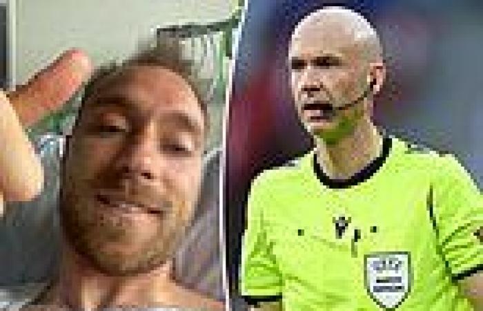 sport news Euro 2020: Anthony Taylor praised for his 'perfect' handling of Christian ...