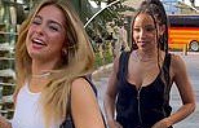 Addison Rae and Tinashe bring their fashion A-game as they strut their way into ...