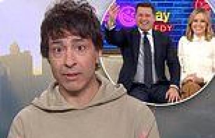 Arj Barker jokes about Byron Bay anti-vaxxers as he reveals he's received the ...