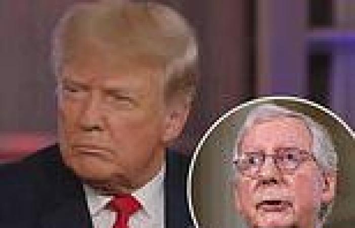 Trump blasts McConnell and says GOP 'needs somebody better', then teases a ...