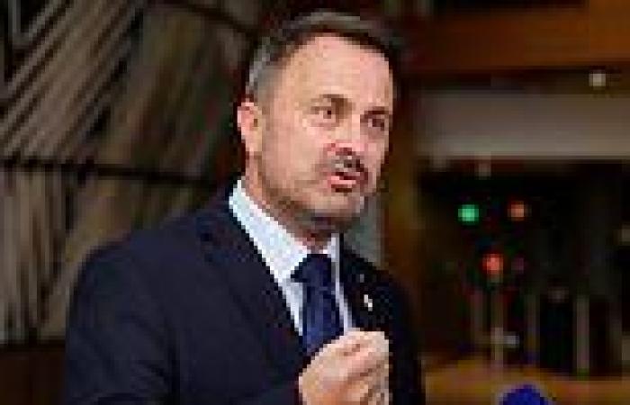 Luxembourg Prime Minister, 48, is hospitalised with Covid 'as a precaution' ...