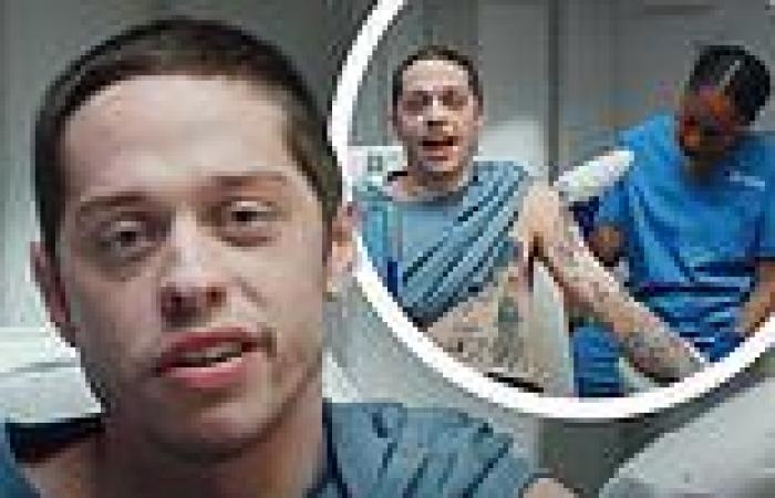 Pete Davidson has two or three more years of laser treatments to remove his 100 ...