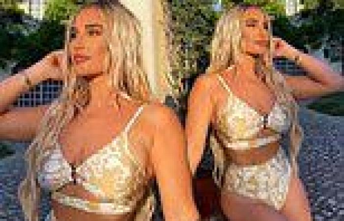 Billie Faiers sets pulses racing in a two piece in her latest Instagram post ...