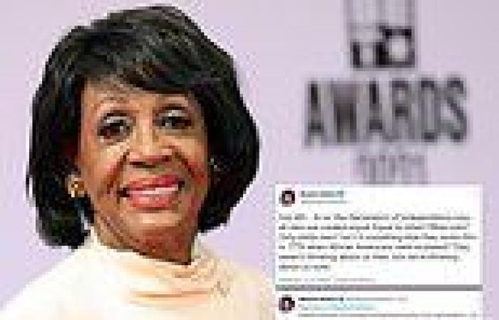 'Equal to what? Only white men?' Democrat Maxine Waters rants about the ...