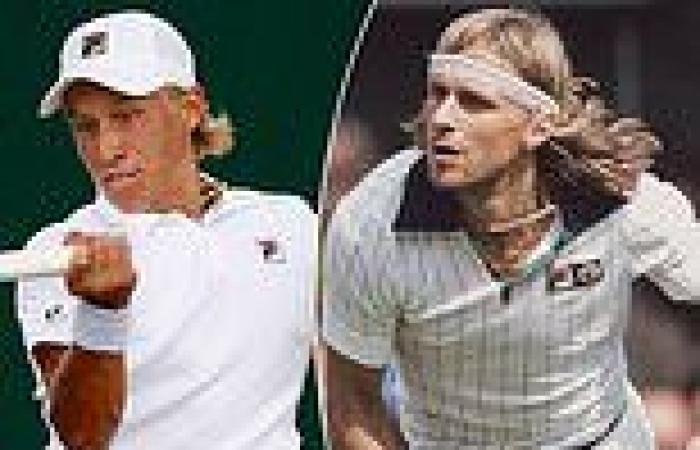sport news Bjorn Borg's son Leo,18, makes a winning start to his career at Wimbledon