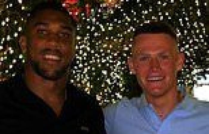 sport news Scott McTominay bumps into 'class act' Anthony Joshua as Manchester United star ...