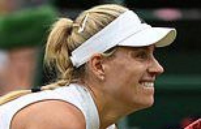 sport news Angelique Kerber books her place in Wimbledon semi-finals after breezing past ...