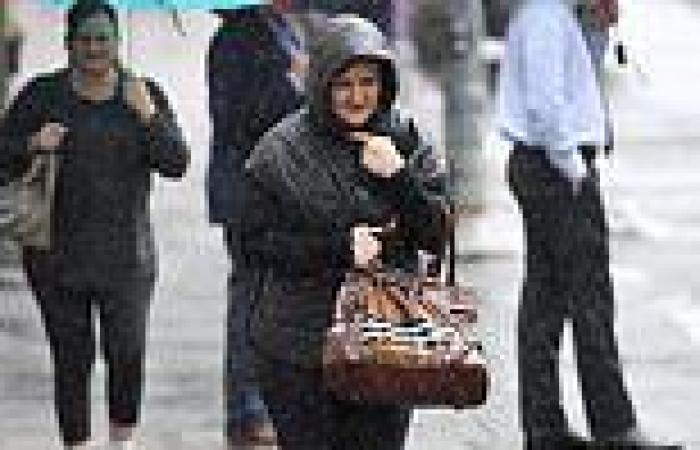 Australia is set for a SOAKING this winter weekend with rain in Sydney, Perth, ...