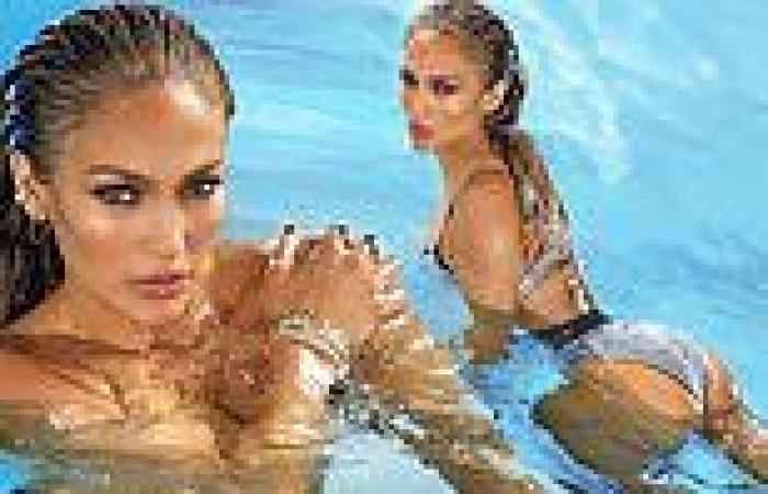 Jennifer Lopez, 51, shows off her famous bottom in a skimpy bikini for Cambia ...