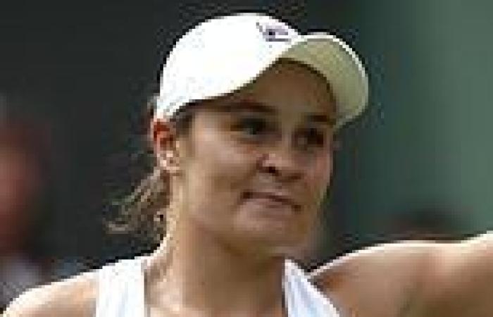 sport news Ash Barty storms into her first Wimbledon final after seeing off Angelique ...