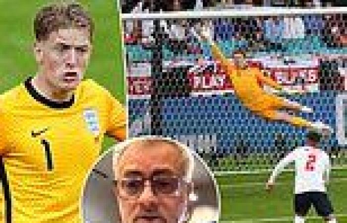 sport news Jordan Pickford was showing 'a lack of concentration' during Euro 2020 ...