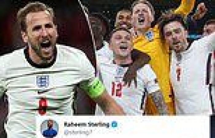 sport news Euro 2020: England players celebrate on social media after sealing their spot ...