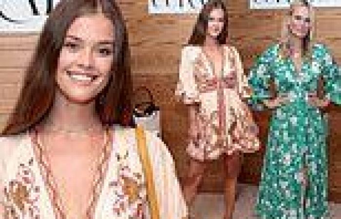 Nina Agdal and Molly Sims are leading style stars at Rachel Zoe's Curateur ...