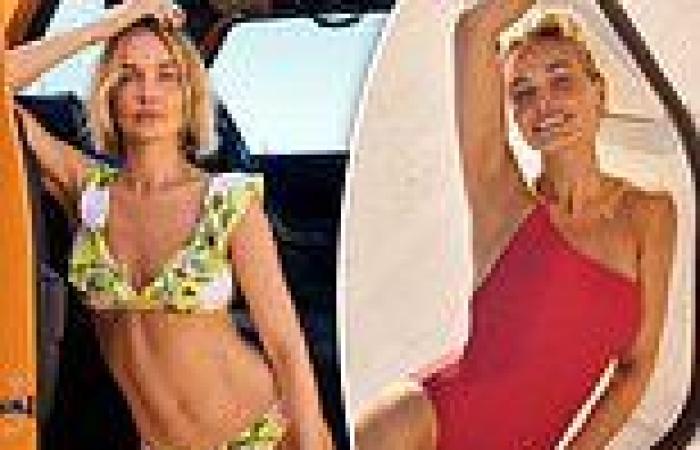 Lara Bingle absolutely sizzles as she fronts Seafolly's latest campaign