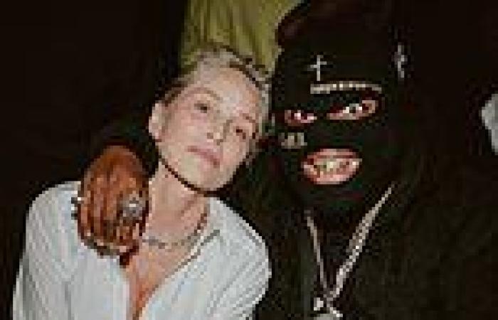 Sharon Stone, 63, is pictured getting cozy with her rumored new rapper love ...