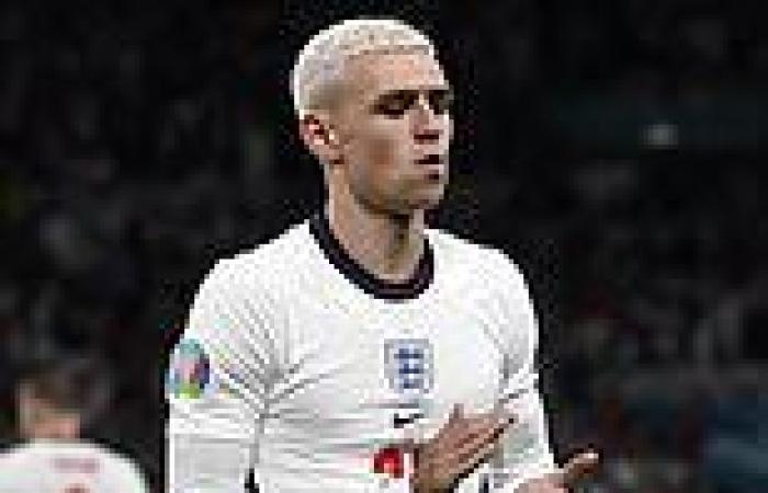 sport news Phil Foden sits out England training one day before Euro 2020 final