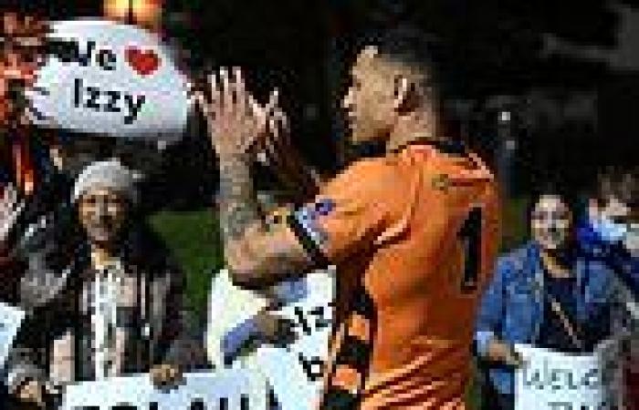 Israel Folau makes return to rugby league for Clive Palmer's Southport Tigers ...