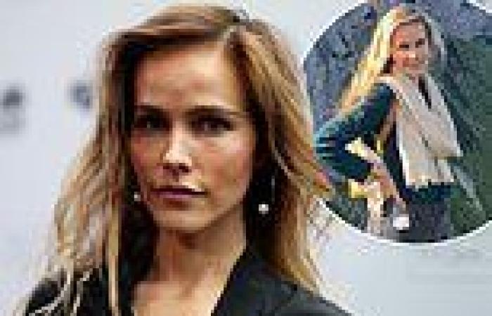 Anti-vaxxer actress Isabel Lucas urges fans to join as she attends anti-5G ...