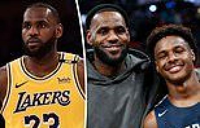 LeBron James, 36, wants to retire with the Lakers because his family 'loves ...
