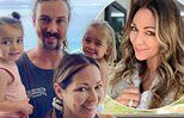 TV host Tania Zaetta talks about giving birth to twins Alby and Kenzie at the ...