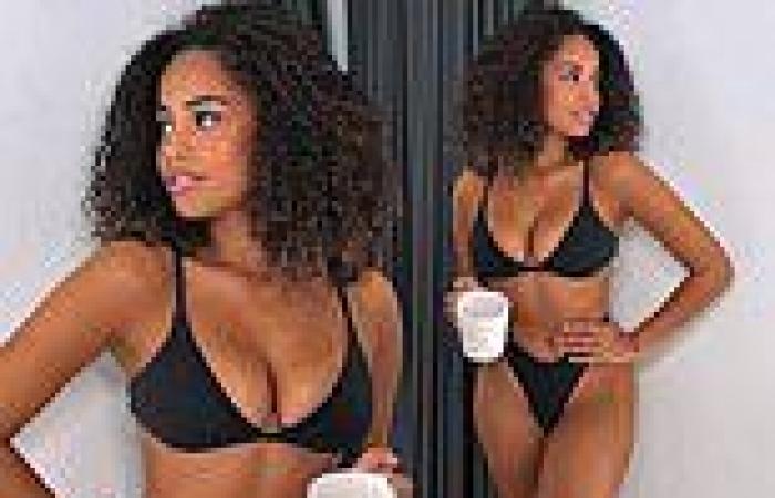 Love Island's Amber Rose Gill sets pulses racing as she sizzles in black ...