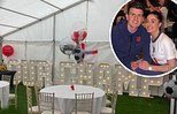 Inside the lavish homecoming party thrown for Harry Maguire as he returns from ...