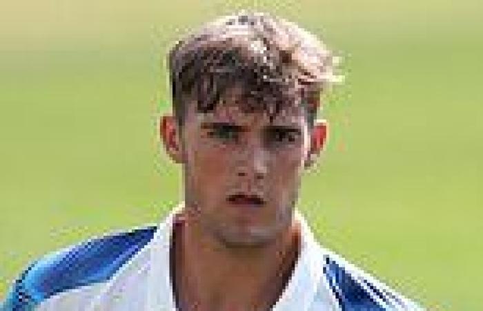 sport news Yorkshire fast bowler Dominic Leech taken to HOSTPITAL after suffering horror ...